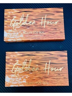 Beauty For Real Golden Hour Mango Butter eyeshadow palette